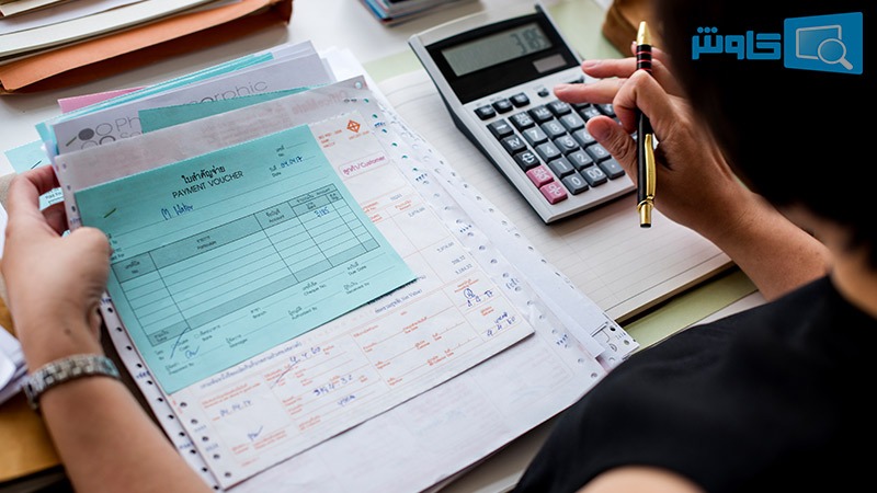 تصویر فاکتور غیر رسمی در حسابداری | حسابداری بدون نیاز به کاغذ